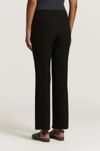 Peserico | Compact technical fabric cigarette trousers - Img 3