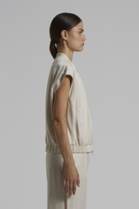 PESERICO | Women's sleeveless jacket - Img 3