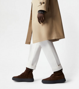 Tod's | Мъжки ботуши от велур - Img 5