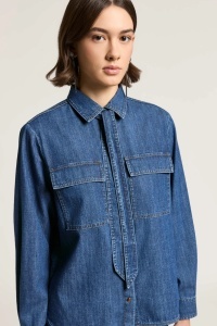PESERICO | Denim shirt - Img 3