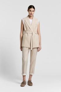 PESERICO | Stretch cotton gabardine blazer - Img 2