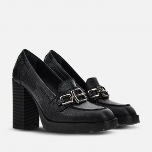 Women's Hogan leather loafers - Img 1