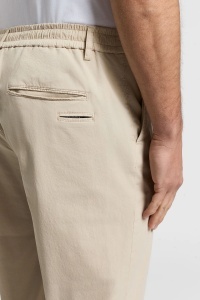 Cotton poplin jogger trousers - Img 3
