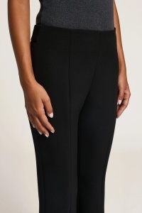 Peserico | Compact technical fabric cigarette trousers - Img 2