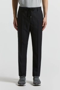 PESERICO | Pure virgin wool flannel trousers