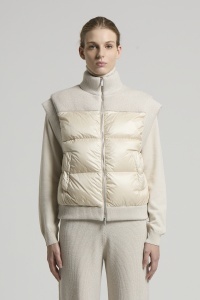 PESERICO |Wool, cashmere and lamé vest