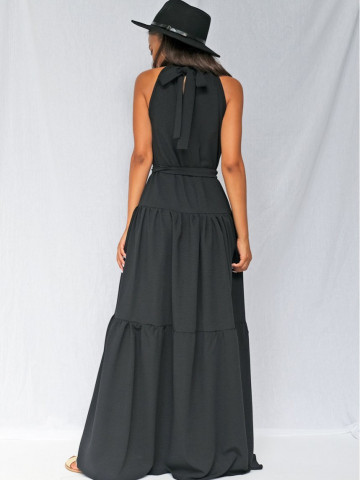 Rochie maxi neagra - Img 6