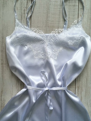 Rochie de noapte din satin - Img 2