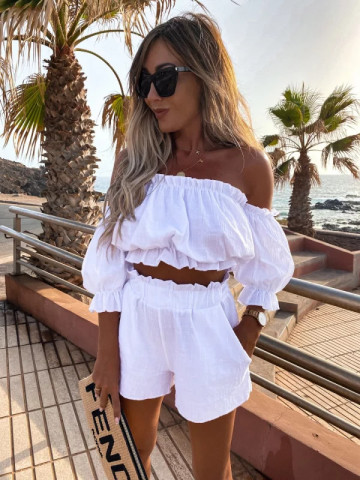 Set top si pantalon scurt - Img 1