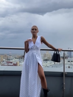 Rochie Bella cu guler atașat - Img 1