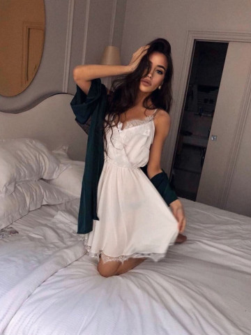 Rochie de noapte din satin - Img 2