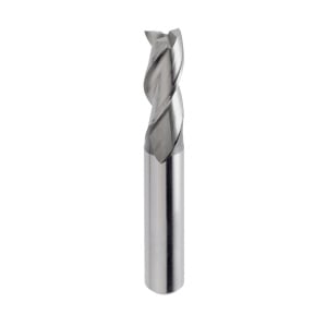 Freza cu coada cilindrica, DIN 327, STAS 1680, diametru 12 mm, lungime 83 mm, numar dinti 3, diametru coada 12 mm, material Co8%