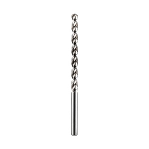 Burghiu lung coada cilindrica, 2 x 85 mm, Co5%, DIN 340, STAS 574, sens Dreapta, forma W