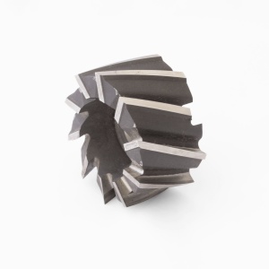Freza cu alezaj, DIN 1880, STAS 579, diametru 50 mm, numar dinti 8, diametru prindere 22 mm, material HSS