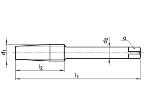 Tarod de masina, M16 x 2 mm, DIN 357, STAS 1112/9, tip C, sens Dreapta, HSS, unghi spira 0°