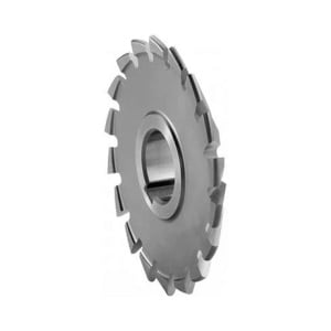 Freza cu alezaj, DIN 1824, STAS 3543, diametru 63 mm, latime 6 mm, numar dinti 14, diametru prindere 16 mm, material HSS