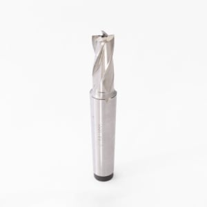 Freza cu coada conica, DIN 845, STAS 1683, diametru 38 mm, lungime 188 mm, numar dinti 6 mm, material HSS