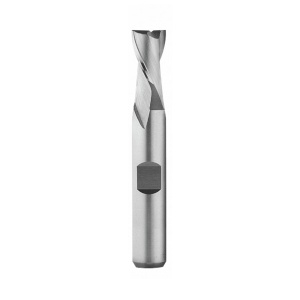 Freza cu coada cilindrica, DIN 327, diametru 5 mm, latime mm, numar dinti 2, diametru prindere mm, material Co8%, forma DL