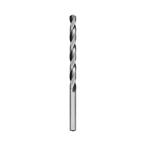 Burghiu lung coada cilindrica, 5.1 x 132 mm, HSS, DIN 340, STAS 574, sens Dreapta, forma N