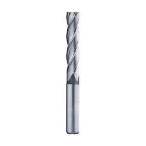 Freza cu coada cilindrica, DIN 844, STAS 1684, diametru 5 mm, lungime 68 mm, numar dinti 4, diametru coada 6 mm, material HSS