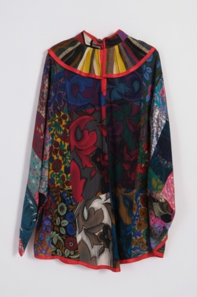 Bluza multicolora patchwork - Img 6