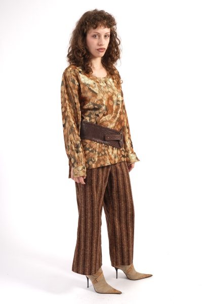 Pantalon culotte din lana - Img 3