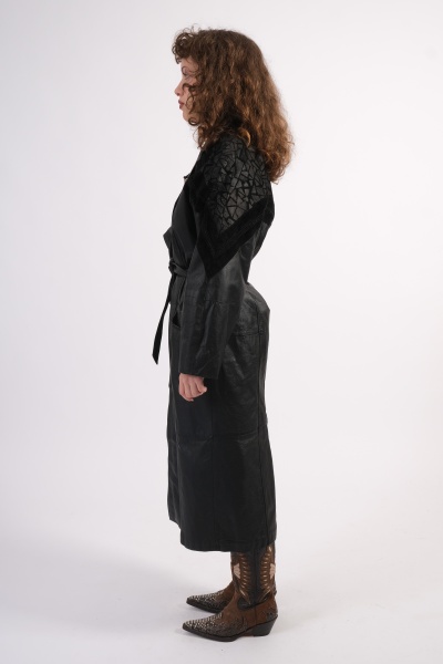Trench din piele - Img 2