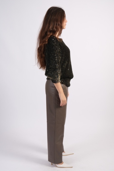 Bluza din paiete aurii - Img 3