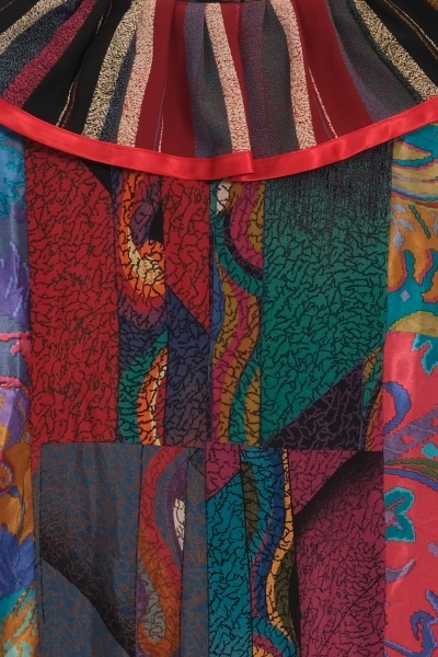 Bluza multicolora patchwork - Img 4