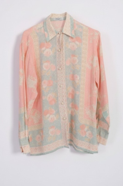 Camasa vintage din matase - Img 4