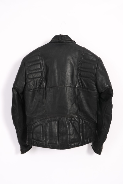 Jacheta biker din piele naturala - Img 6