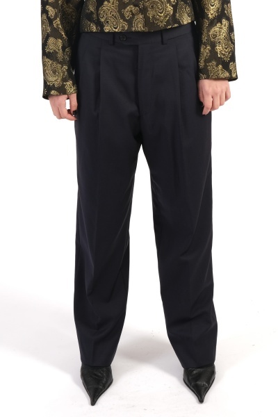 Pantalon din stofa fina