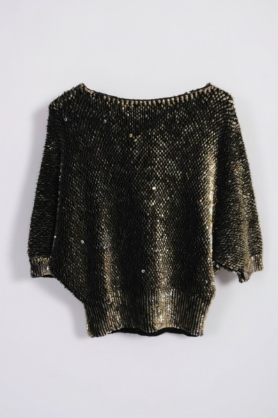Bluza din paiete aurii - Img 4
