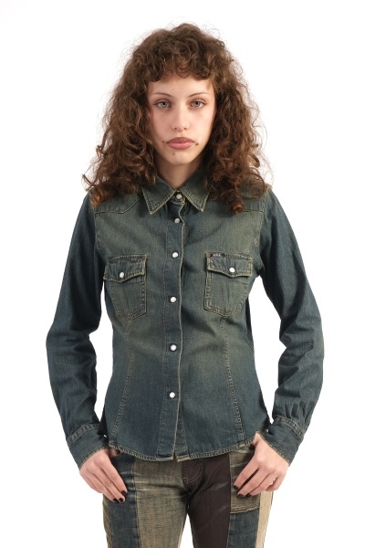 Camasa din denim anii 2000