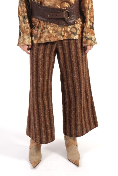 Pantalon culotte din lana