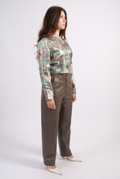Sacou elegant din brocart - Img 3