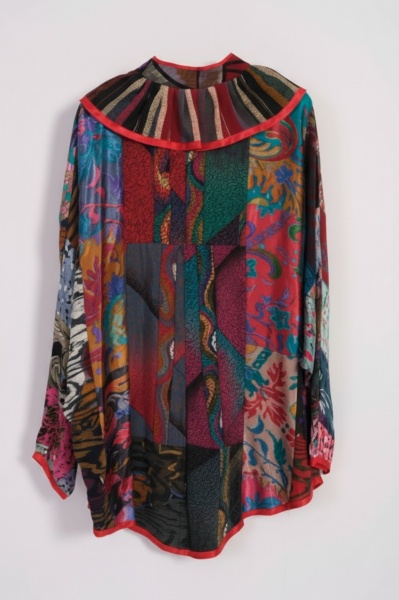 Bluza multicolora patchwork - Img 5