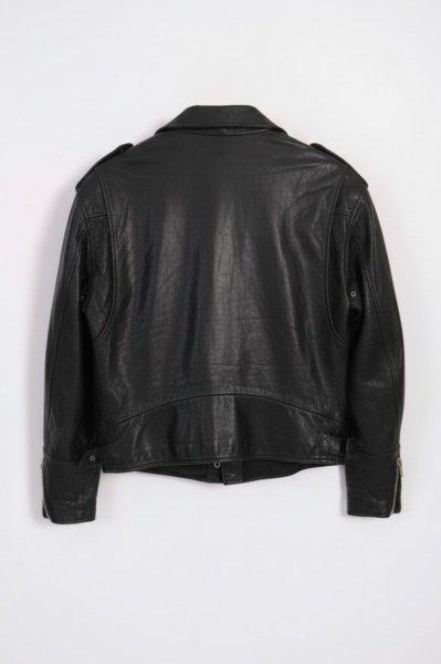 Jacheta biker din piele naturala - Img 6