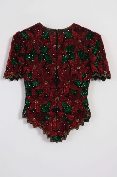 Bluza din matase cu paiete - Img 6