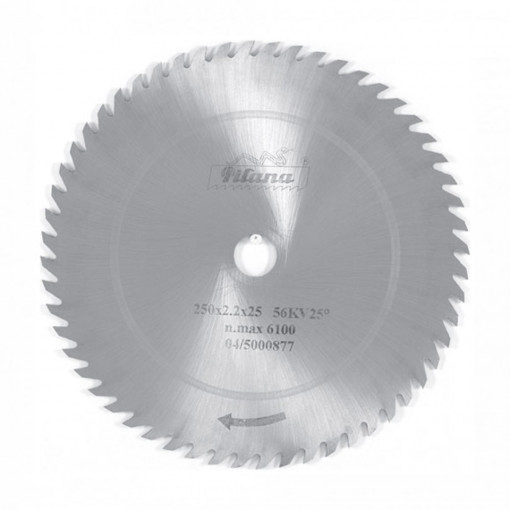 Panze circulare monometalice (neplacate) pentru lemn - 5310 - 56KV25°