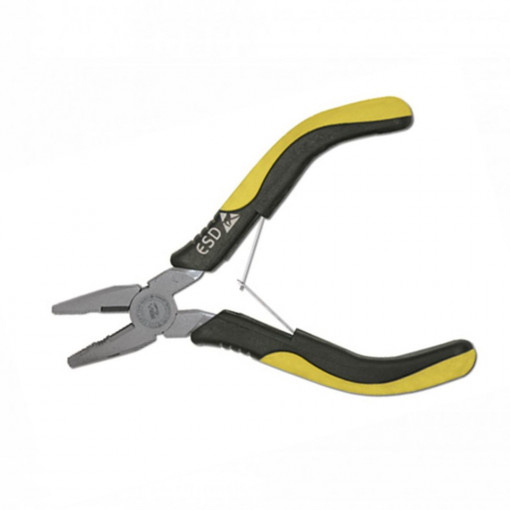 Cleste combinat ESD cu maner bimaterial - 64730
