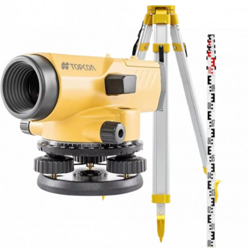 Nivela optica AT-B3A + mira + trepied