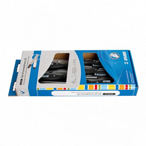 Set de surubelnite CR cu profil plat si PH - 607B5CR