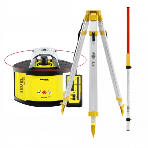 Nivela laser cu afisarea digitala a diferentelor NL500R DIGITAL + trepied + stadie