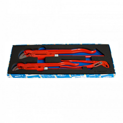 Set de clesti instalatori si reglabili in cutie de carton - 400 - UNIOR    
