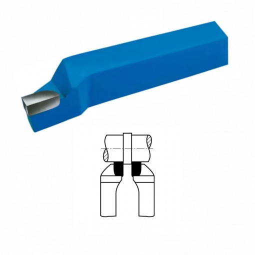 Cutite de strung, DIN 4978 (ISO 3), cu dispunere laterala, sectiune dreptunghiulara, cu placute din carburi metalice sudate