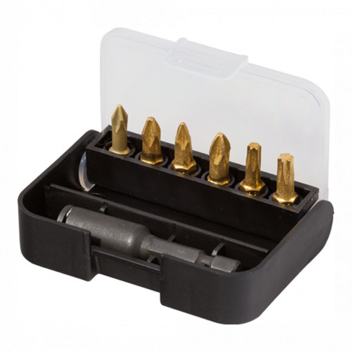 Trusa 7 biti si accesorii Torsion Diamant - IMPACT - 05000