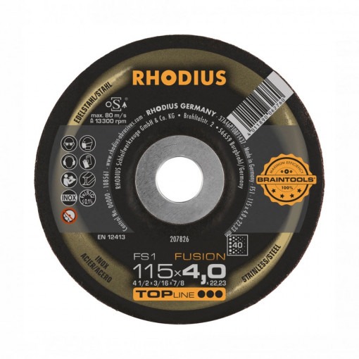 Discuri abrazive, polizare inox/otel/fonta - FS1 FUSION