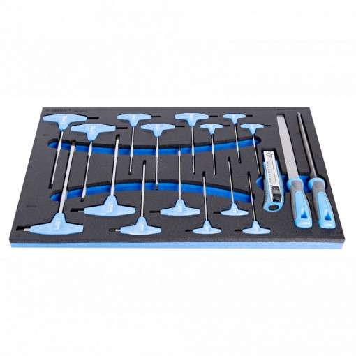 Set de surubelnite cu maner in T in modul SOS - 964/34SOS