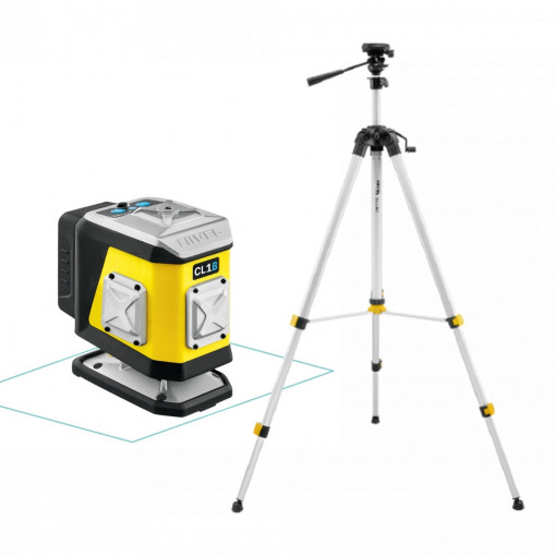 Laser in cruce cu raza albastra - CL1B + trepied SJJ-M1